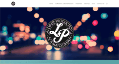 Desktop Screenshot of lapointeproductions.com